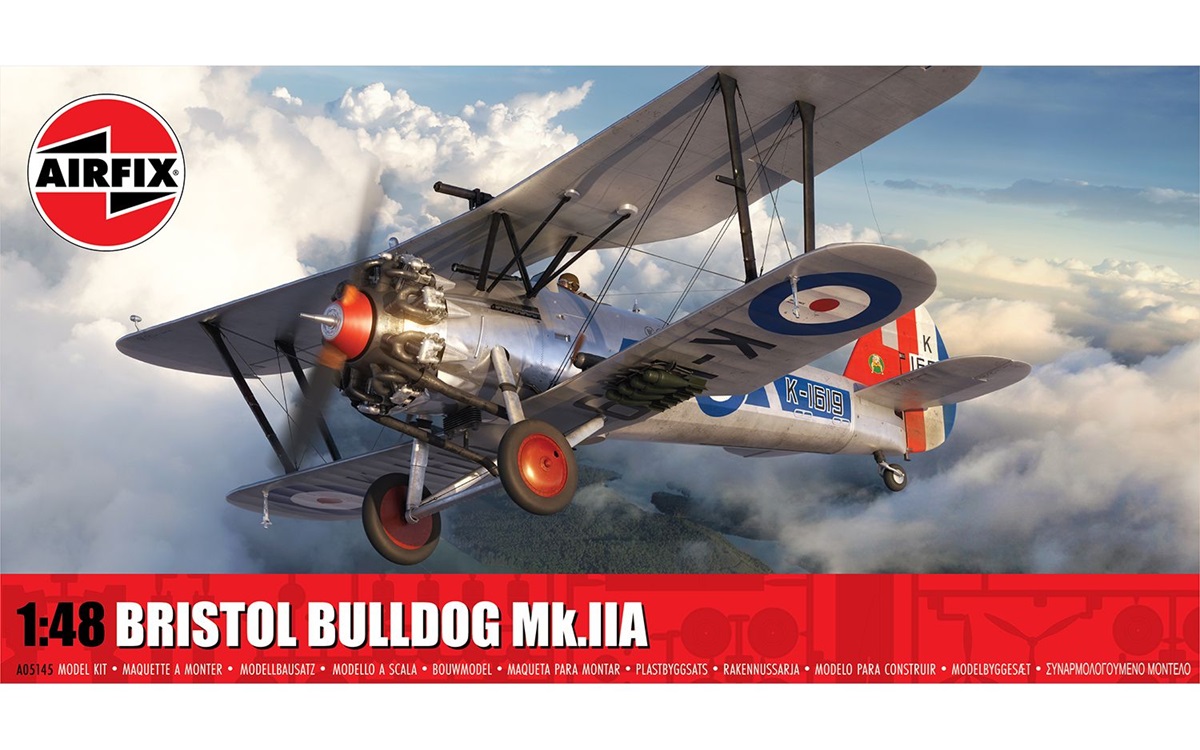 1/48 Bristol Bulldog Mk.IIA DS Modellismo Bristol Bulldog Mk.IIA scala 1/48 AIRFIX