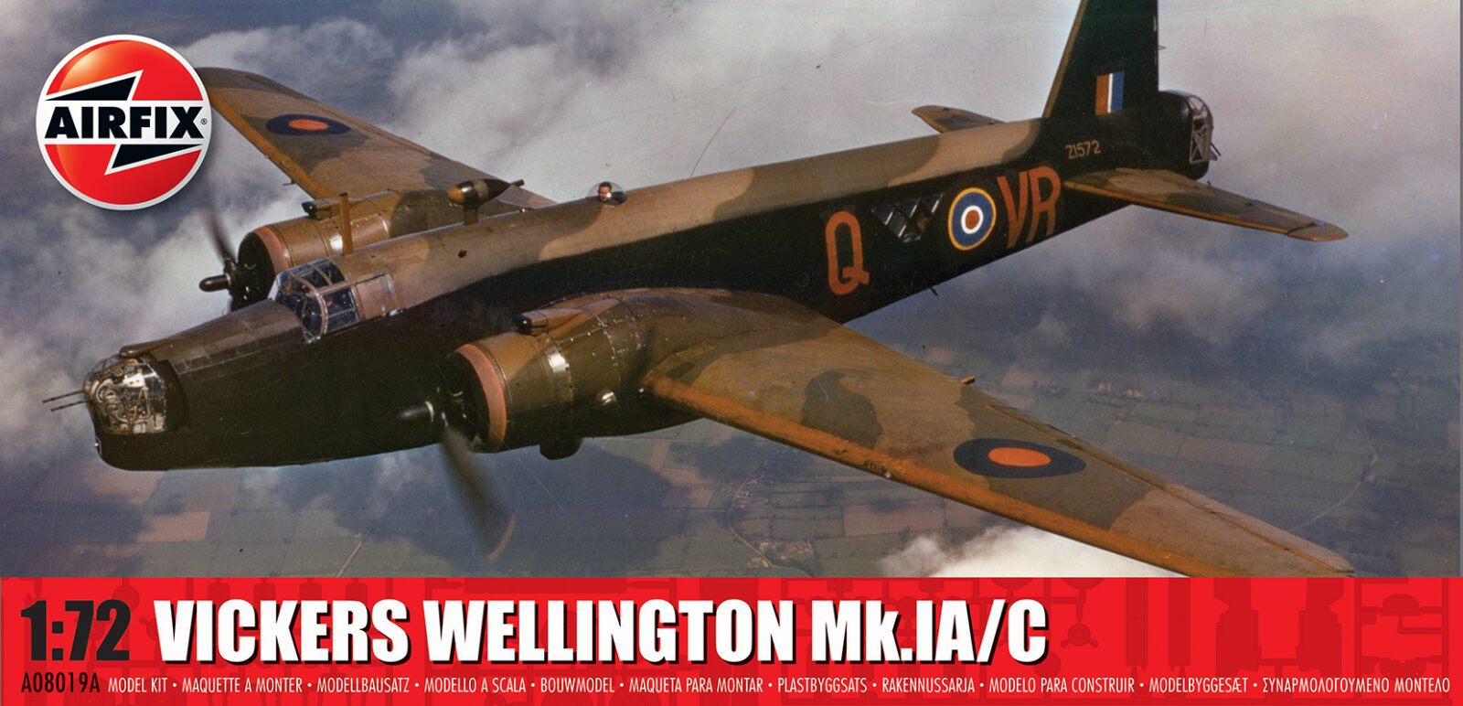 1/72 Vickers Wellington Mk.IA/C DS Modellismo Vickers Wellington Mk.IA/C scala 1/72 AIRFIX