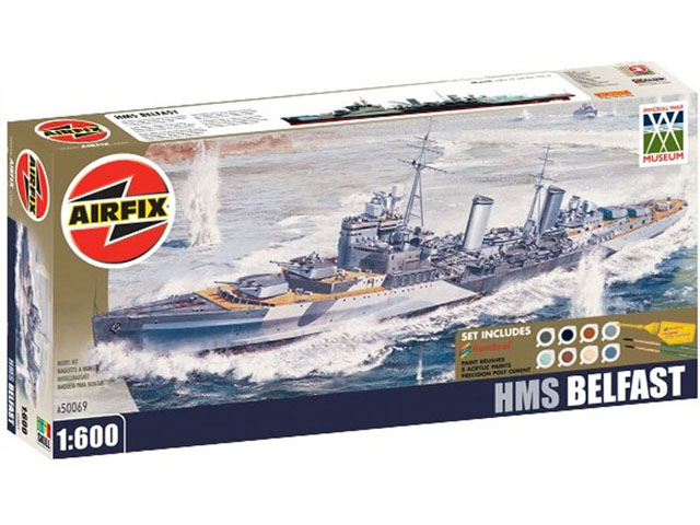 1/600 Hms Belfast DS Modellismo Hms Belfast scala 1/600 AIRFIX