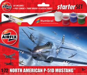 Starter Set North American P-51D scala 1/72