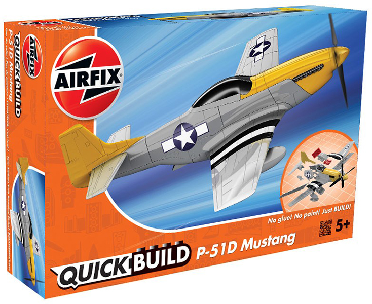 Quickbuild P-51D Mustang DS Modellismo Quickbuild P-51D Mustang AIRFIX