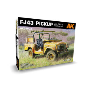 FJ43 Pickup with SPG-9 Recoilless scala 1/35