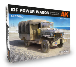 Idf Power Wagon WM300 Cargo Truck scala 1/35