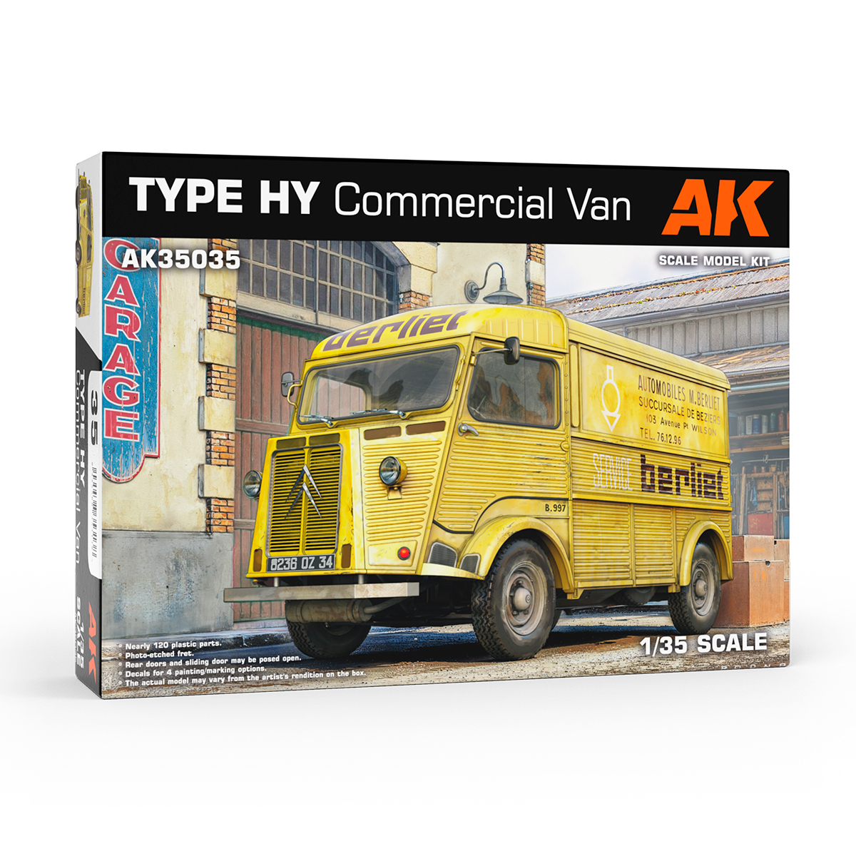 1/35 Type HY Commercial Van DS Modellismo Type Hy Commercial Van scala 1/35