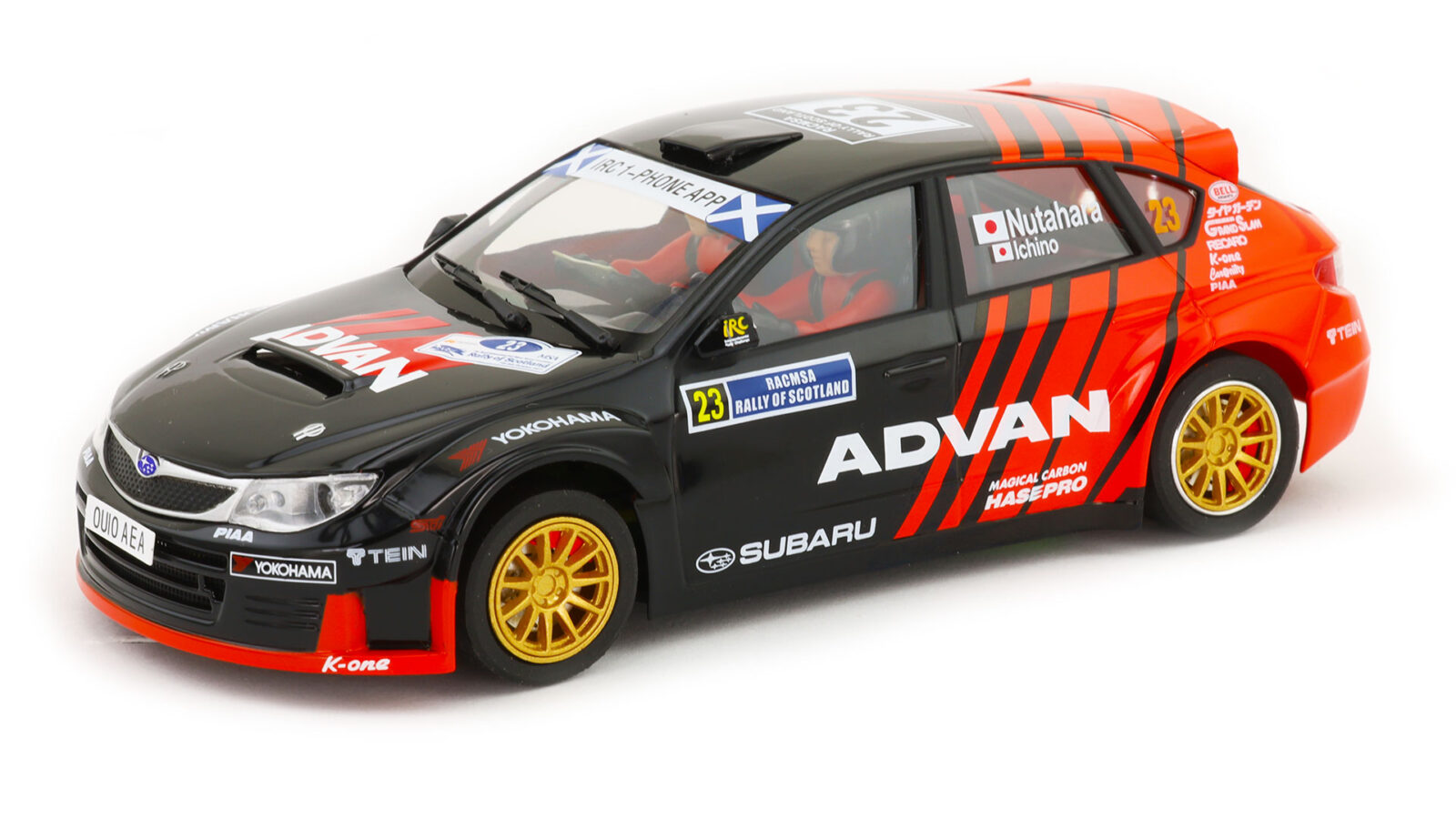 Subaru N14 - Rally of Scotland n.23 Advan - Nutahara, Ichino - 4WD Rally Car DS Modellismo Subaru Rally Scotland n.23 Advan Nutahara