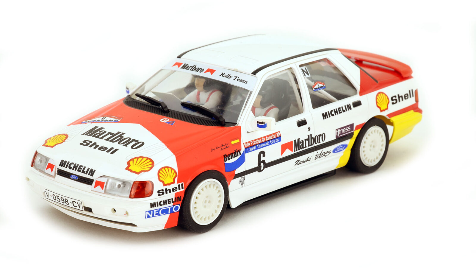 Ford Sierra Gr.N - Rally Principe de Asturias - Marlboro n. 6 Bardolet DS Modellismo Ford Sierra Gr.N Rally Principe de Asturias