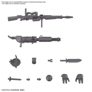 Hg Exp Parts Set for Demi scala 1/144