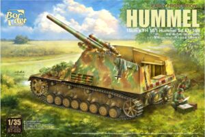15 cm s.FH 18/1 Hummel Sd. Kfz. scala 1/35