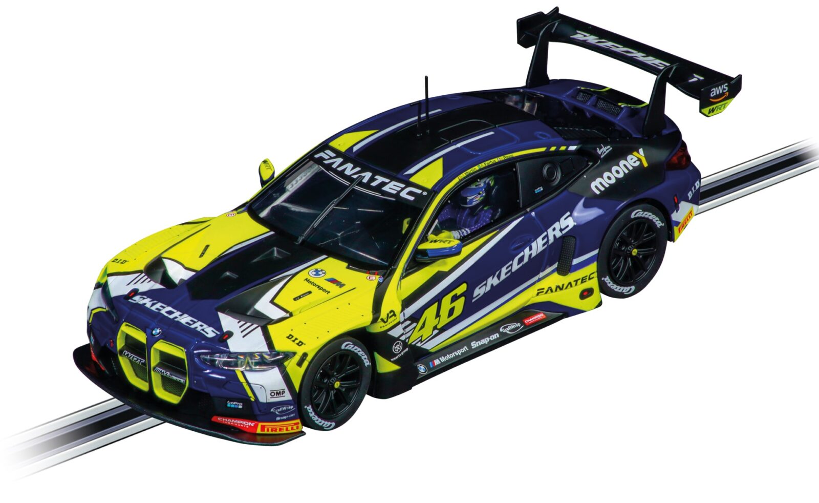 Bmw M4 GT3 "Valentino Rossi, No.46" DS Modellismo Bmw M4 GT3 "Valentino Rossi, No.46" CARRERA