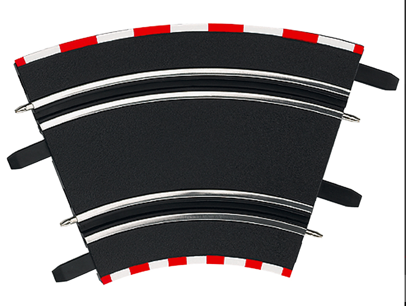 Curve sopraelevate 1/45° (4) DS Modellismo Curve sopraelevate ° (4) scala 1/45 CARRERA