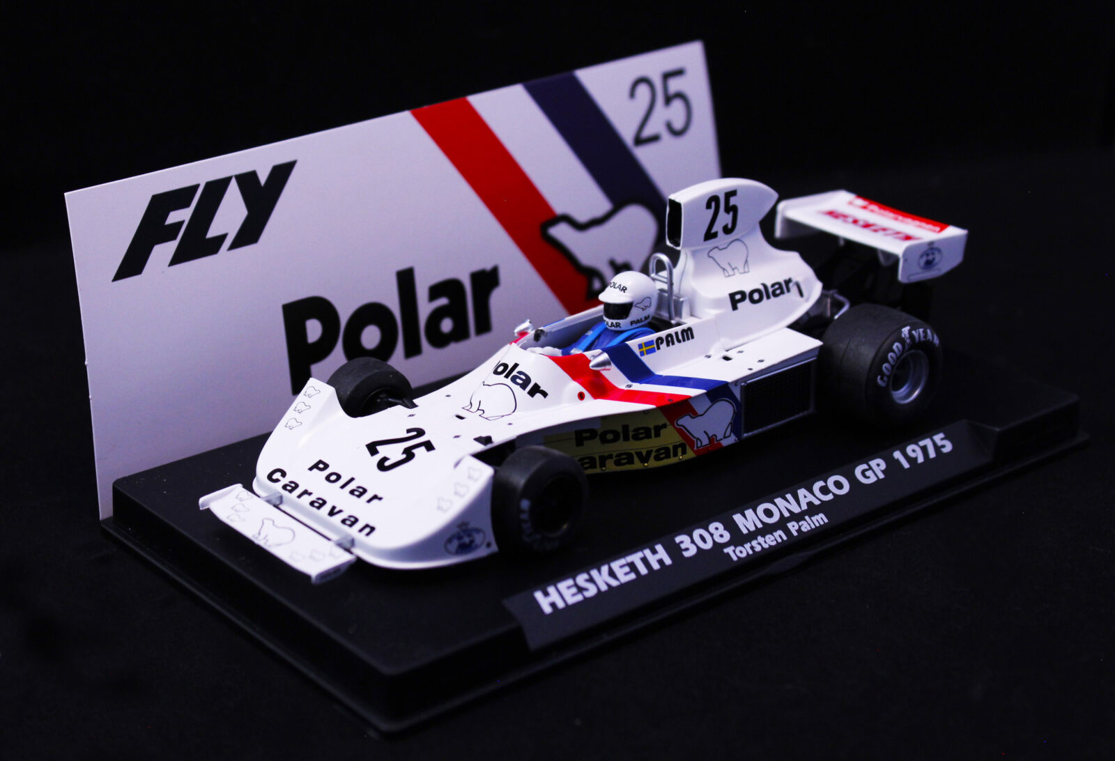 Hesketh 308 - Monaco GP 1975 - Torsten Palm DS Modellismo Hesketh 308 Monaco GP 1975 Torsten Palm