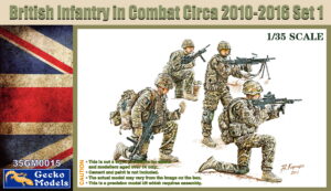 British Infantry In Combat Circa scala 1/35