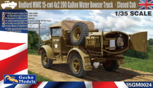 Bedford Mwc 15-cwt 4x2 200 Gallon scala 1/35