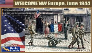 Us troops Welcome Nw Europe June scala 1/35