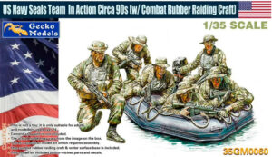 Us Navy Seals Team in Action scala 1/35