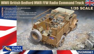 Wwii British Bedford Mwr Ffw scala 1/35