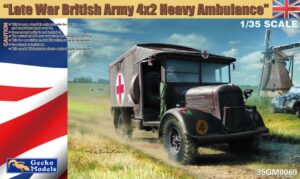 Late war British army 4x2 Heavy scala 1/35