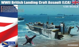 Wwii British Landing Craft scala 1/35
