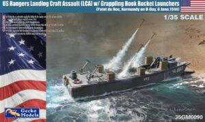Us Rangers Landing Craft Assault scala 1/35