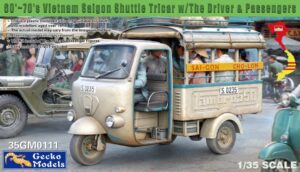 60'~70's Vietnam Saigon Shuttle scala 1/35
