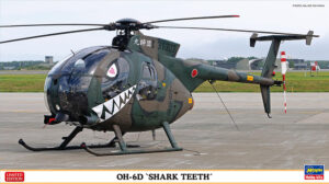 OH-6D "Shark Teeth" scala 1/48 HASEGAWA
