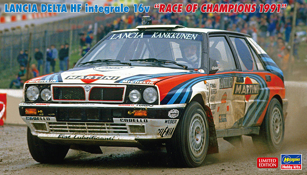 1/24 Lancia Delta HF Integrale 16v "Race of Champions 1991" DS Modellismo Lancia Delta Hf Integrale 16v scala 1/24