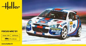 Focus Wrc scala 1/43 HELLER