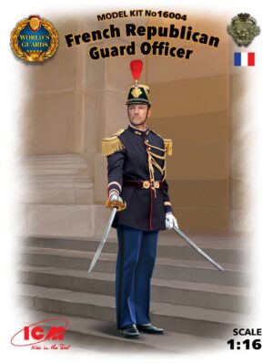 French Republican Guard Officer scala 1/16