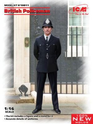 British Policeman (100% molds) scala 1/16