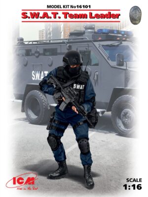 S.w.a.t. Team Leader (100% molds) scala 1/16