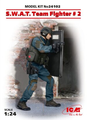 S.w.a.t. Team Fighter #2 scala 1/24 ICM