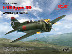 I-16 type 10, Wwii Soviet Fighter scala 1/32
