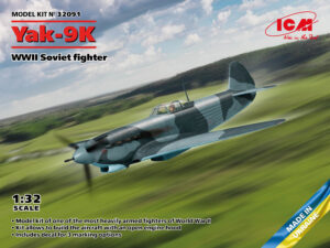 Yak-9K, Wwii Soviet fighter scala 1/32 ICM