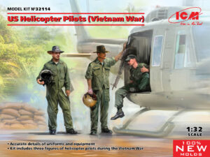 Us Helicopter Pilots scala 1/32 ICM