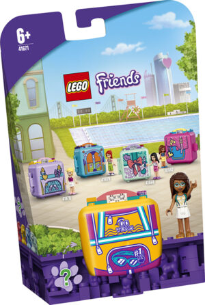 Lego Friends Il cubo della piscina di Andrea