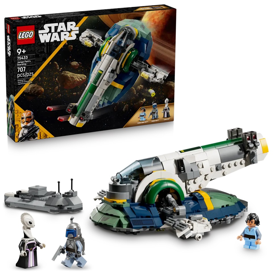 Star Wars - Astronave di Jango Fett DS Modellismo Star Wars Astronave di Jango Fett LEGO