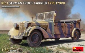 Kfz.1 German Troop Carrier Type scala 1/35