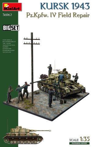 Kursk 1943. Pz.Kpfw. IV Field scala 1/35