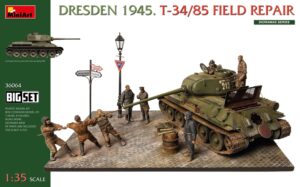 Dresden 1945. T-34/85 Field scala 1/35