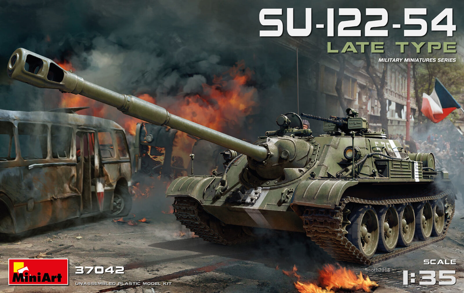 1/35 SU-122-54 Late Type DS Modellismo SU-122-54 Late Type scala 1/35 MINI ART