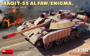 Iraqi T-55 Al Faw/Enigma. Polish scala 1/35