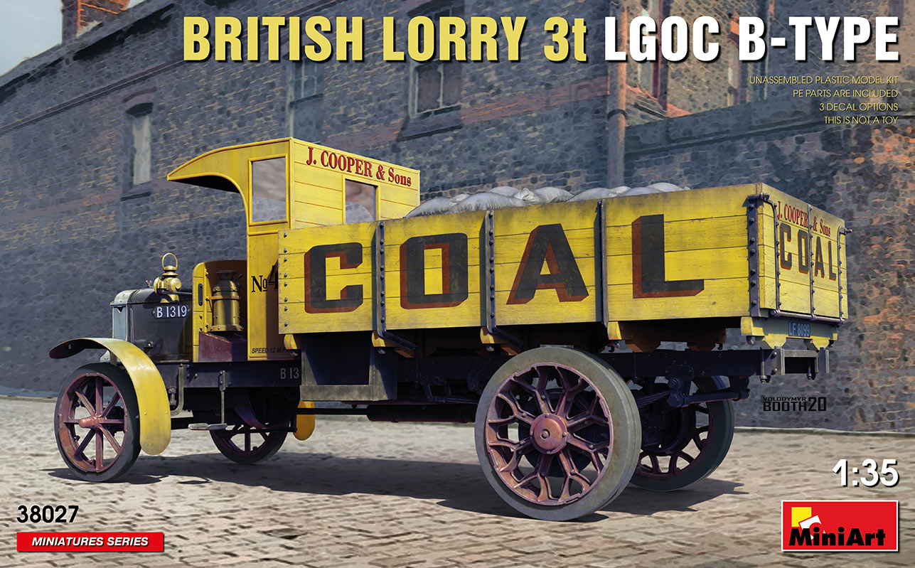 1/35 British Lorry Lgoc 3t B-Type DS Modellismo British Lorry Lgoc 3t B-Type scala 1/35