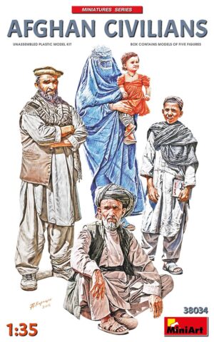 Afghan Civilians scala 1/35 MINI ART