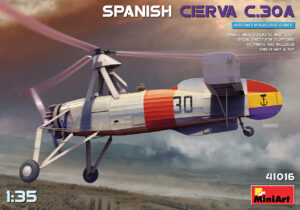Spanish Cierva C.30A scala 1/35 MINI ART