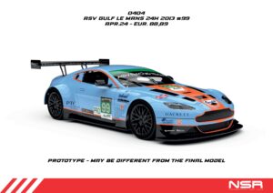 Asv Gulf Le Mans 24H 2013 #98 Aw King 21K