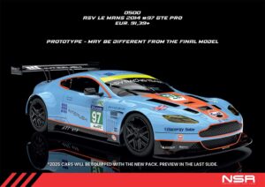 Asv Le Mans 2014 #97 Gte Pro Aw King 21K NSR