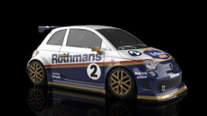 Abarth 500 Rothmans Livery #2 Sw Shark 21.5K