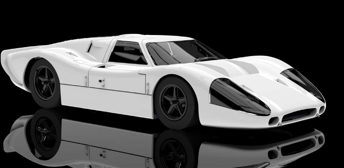 Ford MK IV Body Kit Clear - SW Shark 20K (new body version) DS Modellismo Ford Mk IV Body Kit Clear Sw Shark 20K