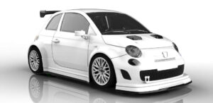 Abarth 500 Assetto Corse Evo Body Kit White
