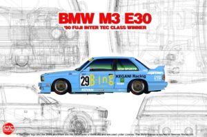 Bmw M3 E30 1990 Fuji Inter Tec scala 1/24